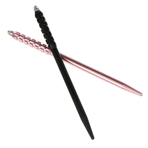 DECOMELODY 2st Stickstift Werkzeug Bestickter Augenbrauenstift Stift Für Gestickte Tätowierungen Permanenter Augenbrauenstift Gestickter Stift Tätowierungen Stift Plastik Black von DECOMELODY