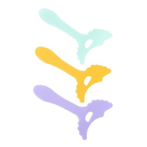 DECOMELODY 3 Stck Silikon Eyeliner Schablonen Teilig Wiederverwendbare Augen Make Up Hilfsmittel für Präzisen Lidstrich Leicht Langlebig Einfach zu Reinigen Geeignet für Anfänger und Profis von DECOMELODY