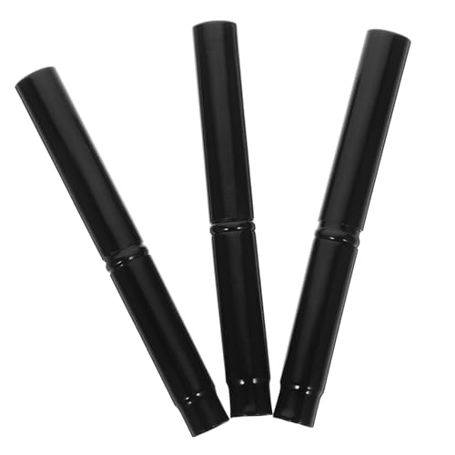 DECOMELODY 3 Stück Augenbrauen Mascara Bürsten Mini Eyelash Brush Eyebrow Comb mit Abdeckung Tragbar für Unterwegs Sanfte Anwendung Reisegröße für Make Up und Kosmetik von DECOMELODY