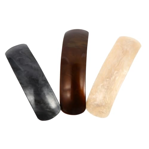 DECOMELODY 3 Stück Teiliges Acryl Haarklammer mit Federclip Rutschfeste Haarspangen für Dickes und Langes Haar Modisches Haarschmuck Zubehör für Damen Langlebig und Stabil Geeignet für DECOMELODY 3 Stück Teiliges Acryl Haarklammer mit Federclip Rutschfeste Haarspangen für Dickes und Langes Haar Modisches Haarschmuck Zubehör für Damen Langlebig und Stabil Geeignet für von DECOMELODY