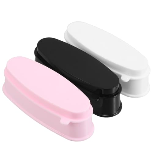 DECOMELODY 3 Stück Teiliges French Recycling Tablett Tragbar Effiziente Pulversammlung Kompakt für Saubere Nagelarbeitsbereiche Farblich Gemischt Weiß Rosa Schwarz Organizer für DECOMELODY 3 Stück Teiliges French Recycling Tablett Tragbar Effiziente Pulversammlung Kompakt für Saubere Nagelarbeitsbereiche Farblich Gemischt Weiß Rosa Schwarz Organizer für von DECOMELODY