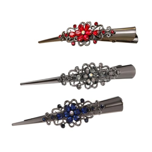 DECOMELODY 3 Stück Teiliges Retro Haarklammer Große Glitzernde Duckbill Clips für Damen Metallisch Glänzend Bequem kein Abdrücken Vielseitig für Verschiedene Frisuren und Haarfarben Elegant DECOMELODY 3 Stück Teiliges Retro Haarklammer Große Glitzernde Duckbill Clips für Damen Metallisch Glänzend Bequem kein Abdrücken Vielseitig für Verschiedene Frisuren und Haarfarben Elegant von DECOMELODY