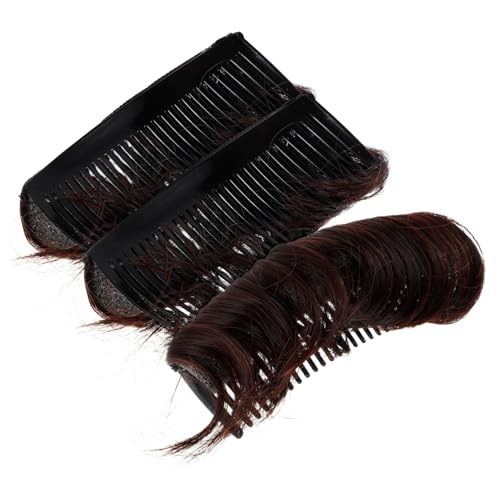 DECOMELODY 3 Stück Unsichtbarer Haar Clip Volumen Haareinsatz Flauschiges Haarpolster für Mehr Fülle Styling Hilfe für Frauen und Mädchen Haarbasis Volumen Tool Haar Accessoire von DECOMELODY