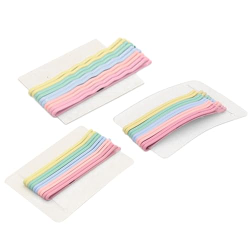 DECOMELODY 30 Stück Teiliges Haarnadeln Bunte U Förmige Haarklammern aus Robustem Metall Glatte Oberfläche Schonend für Haare für Frauen Mädchen Frisur Haarschmuck Vielseitig und Praktisch von DECOMELODY