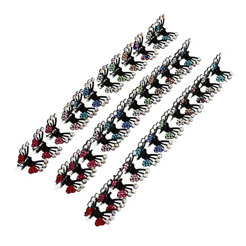 DECOMELODY 36 Stück Klein Set Haarspangen für Damen Haarschmuck Haarklammern für Partys und Alltag Design für Look von DECOMELODY