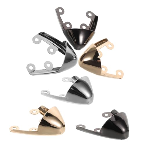 DECOMELODY 3paare Metall Absatzschoner Für High Heels Hochwertige Spitzen-schutzkappen Für Damen Strapazierfähige Unsichtbare Schuhschutzkappen Für Optimale Und Komfort von DECOMELODY
