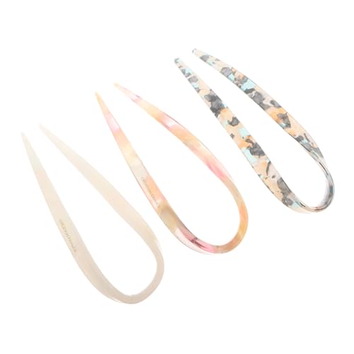 DECOMELODY 3pcs Retro Acetat U-förmige Haarnadel Stylish Hair Fork Nonrutsch Haarstange Französisch Twist Hairstyling Orumament Frauen Kopfschmuck DECOMELODY 3pcs Retro Acetat U-förmige Haarnadel Stylish Hair Fork Nonrutsch Haarstange Französisch Twist Hairstyling Orumament Frauen Kopfschmuck von DECOMELODY
