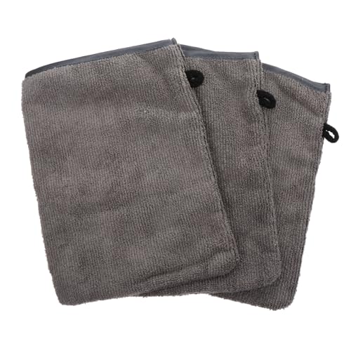 DECOMELODY 3stücke Mikrofaser-gesichtsreinigungshandschuhe Peeling-reinigungshandschuhe Make-up Entferner Handschuhe Für Bad Und Dusche von DECOMELODY