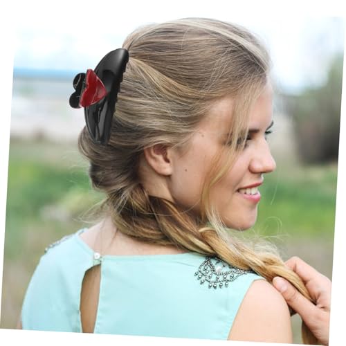 DECOMELODY 4 Stck Teiliges Haarklammer Haarklammern für Frauen Stabile Krallenclips Schmerzfrei Tragbar Geeignet für Dickes und Vielseitiger Haarschmuck für Alltag und Party von DECOMELODY