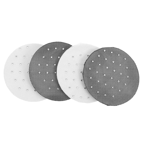 DECOMELODY 4 Stück Teiliges Haarnetz für Dutt Elastische Unsichtbare Haarnetze in Schwarz und Weiß als Ballett Haaraccessoire für Frauen und Mädchen Schonend für Haar und Frisur von DECOMELODY