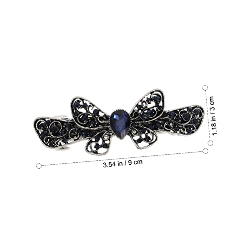 DECOMELODY 4 Stück Teiliges Haarschmuck mit Strass Haarspangen Metalllegierung Verschiedene Formen Design Geeignet für Damen Party Zeremonien und Alltag Vielseitig und Dekorativ von DECOMELODY