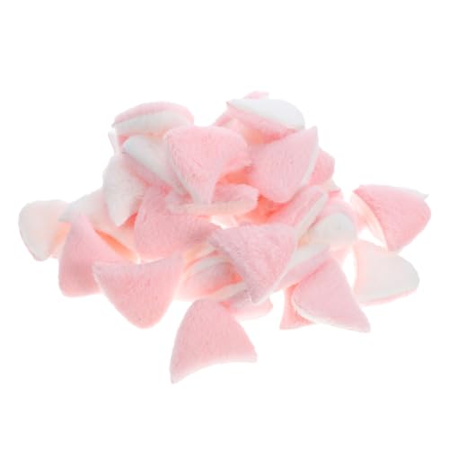 DECOMELODY 40stücke Mini Katzenohr Dekorationen Diy Haarnadel Handwerk Haar Clip Zubehör Zubehör von DECOMELODY