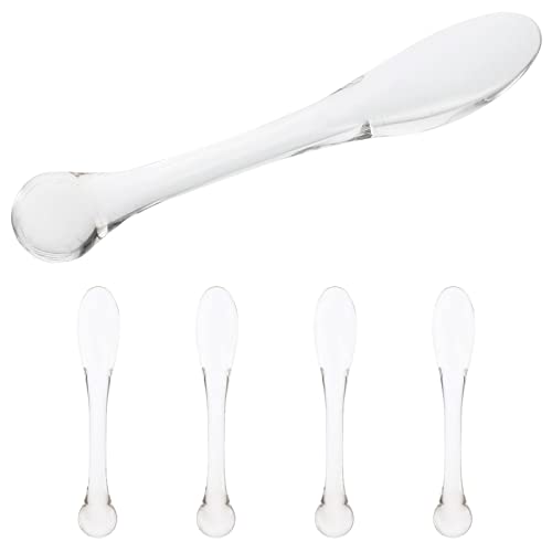 DECOMELODY 5 Stück Augencreme Applikatoren Professioneller Augenmassage Löffel Tragbar Aus Zinklegierung Zur Anwendung Von Augencreme Für Gesichtspflege Und Linderung Von Schwellungen von DECOMELODY