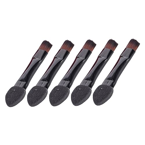 DECOMELODY 50 Stück Doppelseitiger Lidschatten Schwamm Kompakt Weich Starke Haftung für Frauen und Mädchen Vielseitiger Make Up Pinsel für Präzises Augen Make Up von DECOMELODY