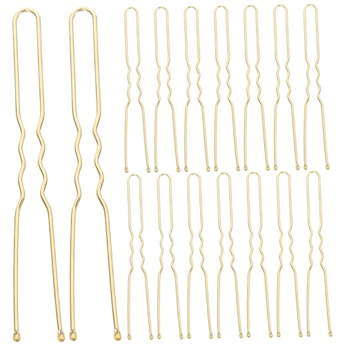 DECOMELODY 50 Stück Teiliges U Förmige Haarnadeln Damen Haarschmuck Hochsteckfrisur Haarnadeln für Dutt und Dickes Haar Stabile Frisurenhilfe für Alltag Party Hochzeit und von DECOMELODY