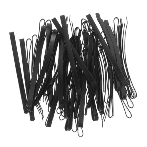 DECOMELODY 50stücke Einfache Schwarze Metall Haarnadeln Haarspangen Haarklammern Für Frauen Haar Zubehör Diy Basteln von DECOMELODY