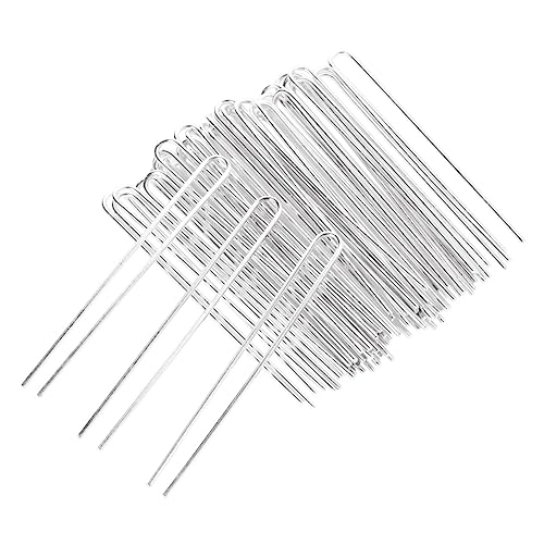 DECOMELODY 50stücke U-förmige Haarnadeln Aus Eisen Für Diy Haarspangen Und Haargabeln Weisse Haarnadeln Für Frauen Und Mädchen Einfache Anwendung Und Langanhaltendes Design von DECOMELODY