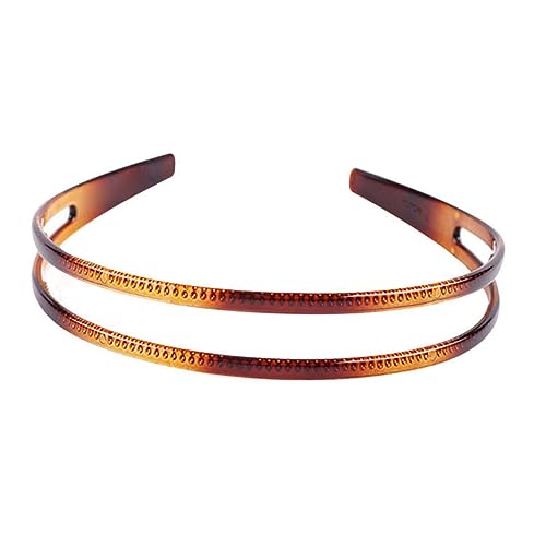 DECOMELODY 6stücke Doppelreihiger Stirnband Mit Anti-rutsch-funktion Mode-haarreif Für Frauen Und Mädchen Von Passend Zu Allen Haarschmuck-accessoires Langlebiges Material von DECOMELODY