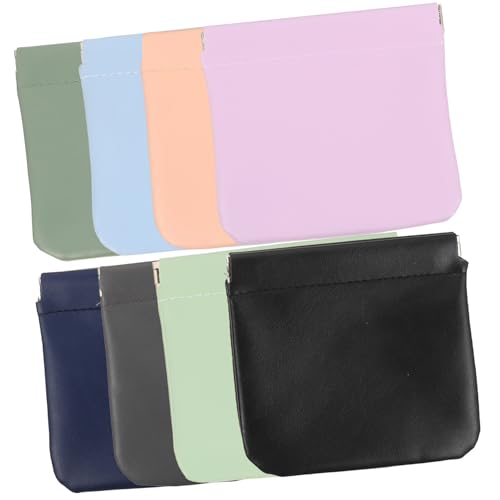 DECOMELODY 8 Stück Teiliges Kleine Lippenstift Taschen aus Langlebigem Pu Material Leichte Kosmetiktaschen für Damen Tragbare Make up Organizer für Reisen Outdoor Camping und Alltag DECOMELODY 8 Stück Teiliges Kleine Lippenstift Taschen aus Langlebigem Pu Material Leichte Kosmetiktaschen für Damen Tragbare Make up Organizer für Reisen Outdoor Camping und Alltag von DECOMELODY