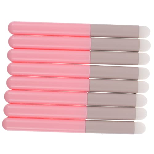 DECOMELODY 8stücke Teiliges Tragbarer Lippenpinsel Präziser Lippenstift-applikator Und Concealer-pinsel Für Perfektes Make-up Für Damen Und Profis von DECOMELODY