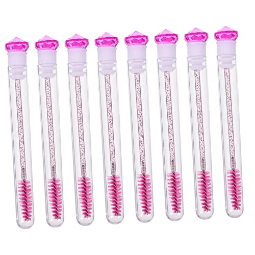 DECOMELODY 8stücke Teiliges Set Mit -wimpernbürsten Und -mascara-röhren Für Augen-make-up Wimperntrennung Und Präzise Anwendung Für Unterwegs Und Einfach Zu Lagern von DECOMELODY