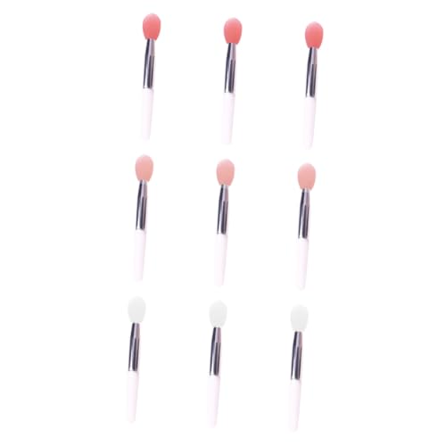DECOMELODY 9 Stück Teiliges Silikon Lippenpinsel Weich Präzise Vielseitig als Lippenmaske und Make Up Tool Wiederverwendbar Geeignet für Frauen Tägliche Kosmetik Anwendung von DECOMELODY