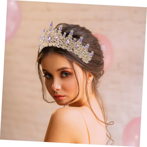 DECOMELODY Braut Tiara mit Funkelnden Kristallen Leichtes Komfortables Stirnband für Hochzeit Verlobung und Festliche Anlässe Zarte Kopfzierde Gold Einfaches Tragen und Glänzendes Design DECOMELODY Braut Tiara mit Funkelnden Kristallen Leichtes Komfortables Stirnband für Hochzeit Verlobung und Festliche Anlässe Zarte Kopfzierde Gold Einfaches Tragen und Glänzendes Design von DECOMELODY