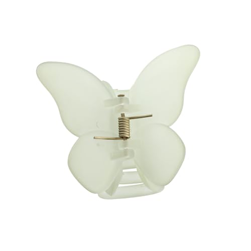 DECOMELODY Butterfly Form Haarklammer Kunststoff Haarklammer Großer Haarclip für Damen Mädchen Fester Griff Eleganter Haarschmuck Vielseitig Kombinierbar von DECOMELODY