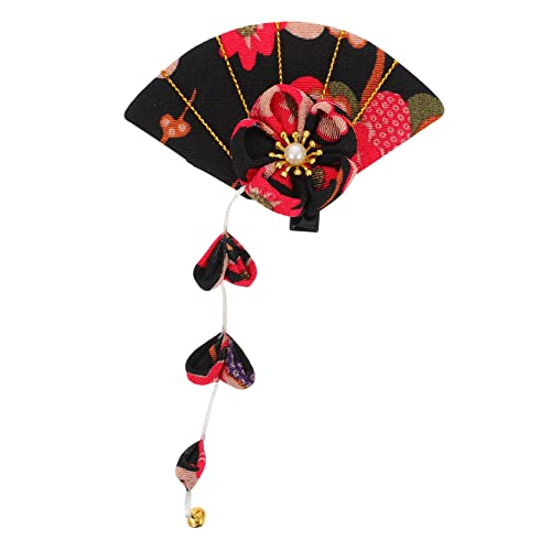 DECOMELODY Cherry Blossom Haarklammer mit Quaste Chinesischer Stil Haarschmuck Damen Zarte Blüten Haarspange Eleganter Schmuck für Partys und Besondere Anlässe von DECOMELODY