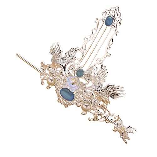 DECOMELODY Chinesische Haarnadel Mit Retro-design Haarspange Für Und Mädchen Traditionelle Haarkrone Mit - Für Hanfu-outfits Und Besondere Anlässe von DECOMELODY