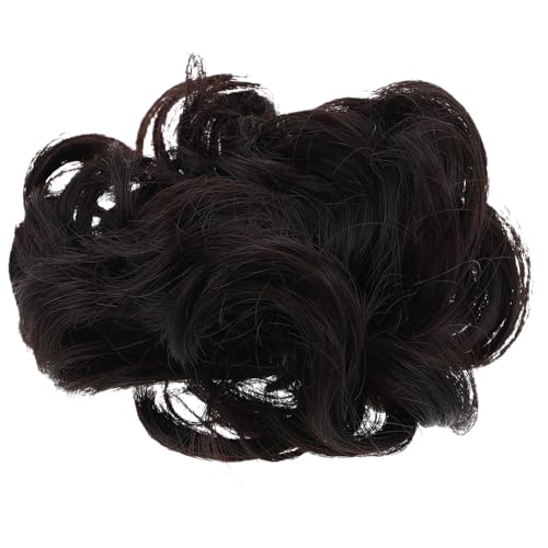 DECOMELODY Clip Haarteil Für Damen Hochwertige Dutt Haarklammer Aus Hitzebeständigem Material Für Unordentliche Hochsteckfrisuren Einfach Zu Bedienen Sicherer Halt Für Haartypen von DECOMELODY