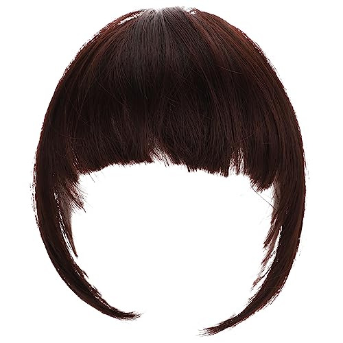 DECOMELODY Fake Bangs Haarclip Mit Seitlichen Fransen Natürliche Glatte Haarverlängerung Aus Chemischer Für Frauen Für Alltag Partys Hochzeiten Und Mehr DECOMELODY Fake Bangs Haarclip Mit Seitlichen Fransen Natürliche Glatte Haarverlängerung Aus Chemischer Für Frauen Für Alltag Partys Hochzeiten Und Mehr von DECOMELODY