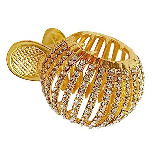 DECOMELODY Pferdeschwanz Haarklammer Mit Strass Große Haarspange Für Dicken Langen Haarstylings Rutschfeste Clip Für Damen Und Mädchen Vielseitige Haaraccessoires von DECOMELODY