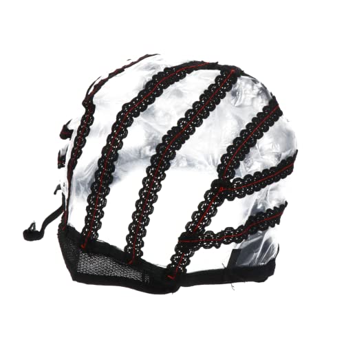 DECOMELODY Elastische Perückenkappe aus Spitzen Netz Atmungsaktiv und Dehnbar Vielseitiges Haarnetz für Damen Leicht und Bequem als Modische Haube und Wig Cap Passend für Verschiedene von DECOMELODY