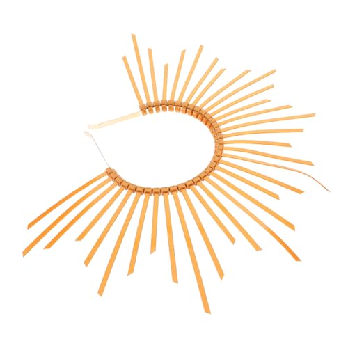 DECOMELODY Elegant Gold Haarreif Damen Headdress Für Diy Kostüme Frauen Kopfschmuck Für Hochzeiten Partys Und Fotoshootings Vielseitig Und Schick von DECOMELODY