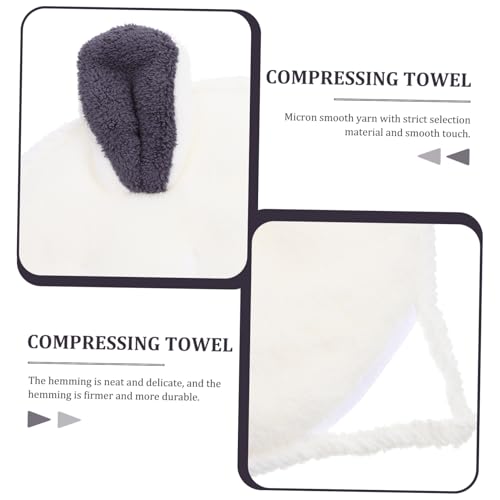 DECOMELODY Feuchtigkeitsspendendes Cartoon Gesichtspflege Handtuch aus Dickem Korallenfleece Dampfendes Hot Compress Maskentuch Kühlend und für Strahlende Haut von DECOMELODY