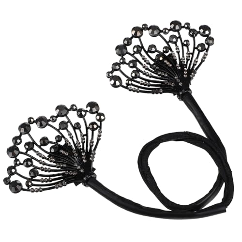 DECOMELODY French Hair Bun Maker Haarschmuck Schwarz mit Kreativem Design Wiederverwendbares Haarfixierwerkzeug für Damen Praktischer Haarknoten Helfer für Alltag und Sport von DECOMELODY