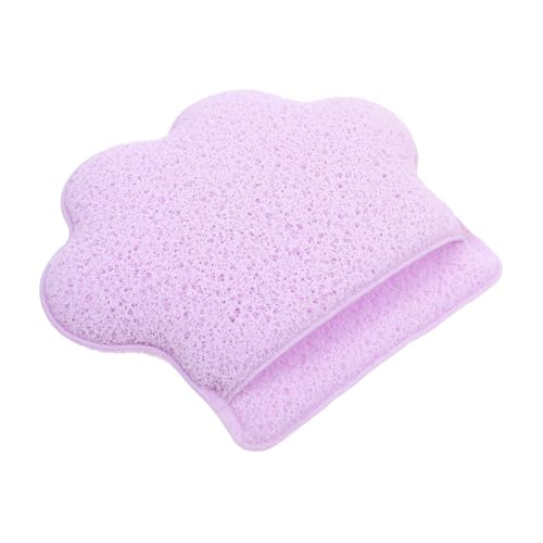DECOMELODY Gesichtsreinigungs Scrubber Tragbar Leicht Weich Multifunktional Sanftes Peeling und Make Up Entferner Wiederverwendbar für Zuhause und Unterwegs Handlich Hautfreundlich von DECOMELODY