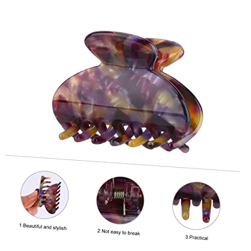 DECOMELODY Acetat Haarklammern Für Frauen 2 Stück Rutschfest Robuste Haarspangen Für Dickes Und Dünnes Haar Haarstyling Zubehör Für Haartypen Für Alltag Und Besondere Anlässe von DECOMELODY