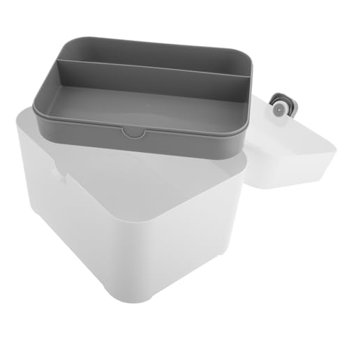 DECOMELODY Handheld Nagelwerkzeug Aufbewahrungsbox Doppelstöckige Maniküre-organizer Für Nagellack Und Werkzeuge Tragbarer Beautykoffer Elegantem Geräumig Und Praktisch Für von DECOMELODY