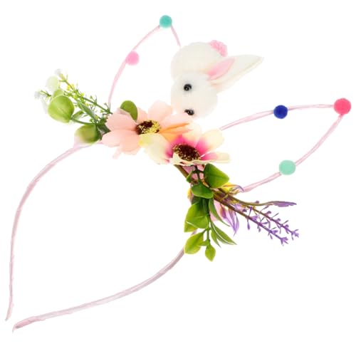 DECOMELODY Ear Haarreif Für Mädchen Niedliches Hasenohren Stirnband Für Ostern Cosplay Und Partys Leicht Und Bequem Für Festlichkeiten Und Makeup von DECOMELODY