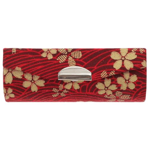 DECOMELODY Japanischer Lippenstift aufbewahrungsbox mit Spiegel Kompakt und Langlebig Geeignet für Standard lippenstifte Tragbar für Damen Praktisches Make up Accessoire Geschenk für Frauen von DECOMELODY
