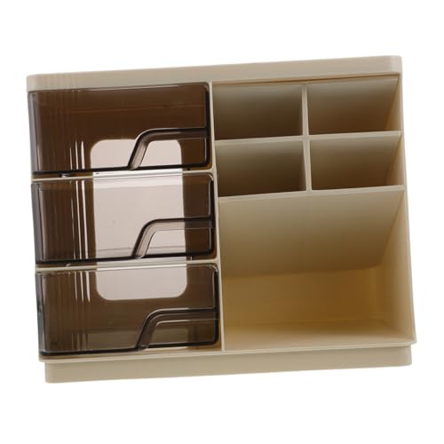 DECOMELODY Kosmetik-organizer Schubladen Desktop-aufbewahrungsregal Für Hautpflege Lippenstift Und Schönheitsprodukte Staubdicht Und Platzsparend von DECOMELODY