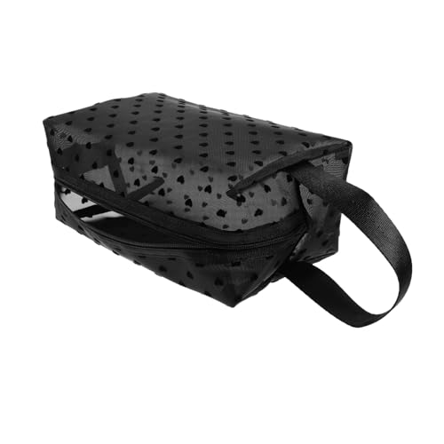 DECOMELODY Reise-Make-up-Tasche Aus Nylon-netzmaterial Mit Reißverschluss Tragbarer Kulturbeutel Für Damen Transparentes Design Für Mühelose Sichtbarkeit Und Organisation Von Kosmetika von DECOMELODY