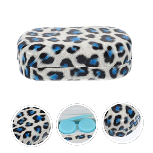 DECOMELODY Leichtes Tragbares Leopard Muster Kontaktlinsen Etui mit Auslaufsicherem Kunststoff Kompakt und Robust für Reise und Outdoor Praktischer Organizer für Weiche und Harte Linsen DECOMELODY Leichtes Tragbares Leopard Muster Kontaktlinsen Etui mit Auslaufsicherem Kunststoff Kompakt und Robust für Reise und Outdoor Praktischer Organizer für Weiche und Harte Linsen von DECOMELODY