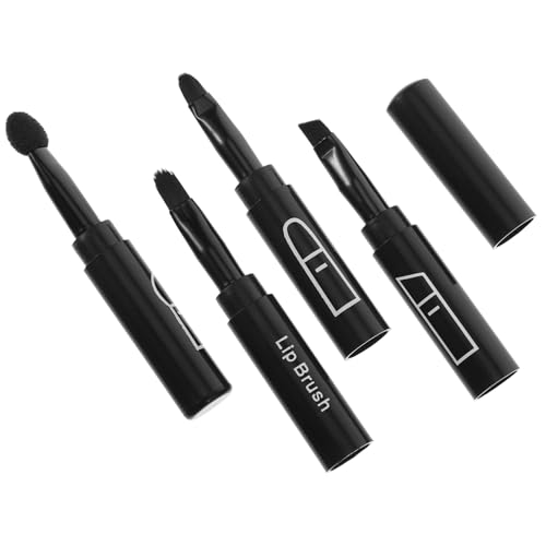 DECOMELODY Make Up Pinsel Multifunktionaler Kosmetikpinsel für Lidschatten Augenbrauen Eyeliner und Lippen Kompakt Langlebig Tragbar für Mädchen und Reisen von DECOMELODY