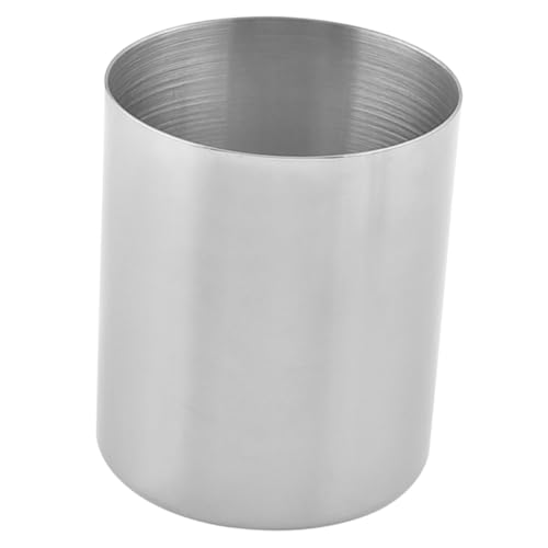 DECOMELODY Make Up Pinselhalter Aufbewahrungsbecher Rund Kosmetik Organizer Großes Fassungsvermögen Stabiler Schreibtisch Stiftehalter Für Make Up und Bürobedarf von DECOMELODY