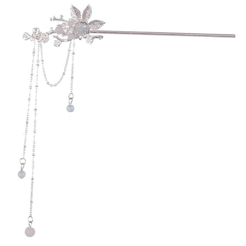 DECOMELODY Metal Haarstab für Frauen Glatte Oberfläche Zuverlässiges Legierungsmaterial Stabiler Haarschmuck für Dutt und Dickes Haar Leicht Kompakt Langlebig Geeignet als für Geburtstage von DECOMELODY