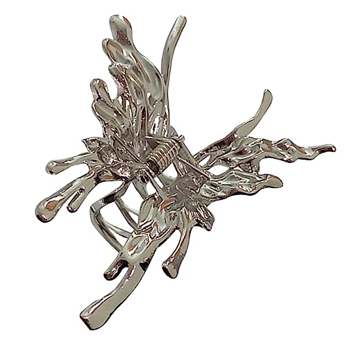 DECOMELODY Metall Schmetterling Haarspangen Haarklammern Für Damen Dünnes Und Dickes Haar Mit Haarfang Griffe Für Verschiedene Frisuren von DECOMELODY