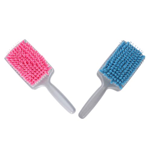 DECOMELODY Mikrofaser Saugfähige Pflegekämme 2 Stücke Schnelltrocknende Haarbürste für Männer und Kinder Wasseraufnahme Kamm für Effektives Haarstyling und Pflege von DECOMELODY